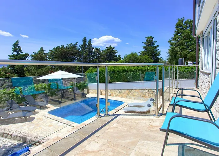 Vinodol *with Great Sea View And Pool Willa Novi Vinodolski
