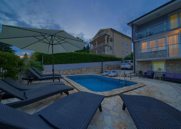 Vinodol *with Great Sea View And Pool Novi Vinodolski